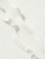 Preview: Merino-Strickstola mit Wellensaum - Natur